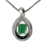 エメラルド 0.64ct ダイヤモンド 0.26ct ネックレス K18WGホワイトゴールド 18金 6.0g 40cm レディース
【中古】【真子質店】【NN】




【ITIx】