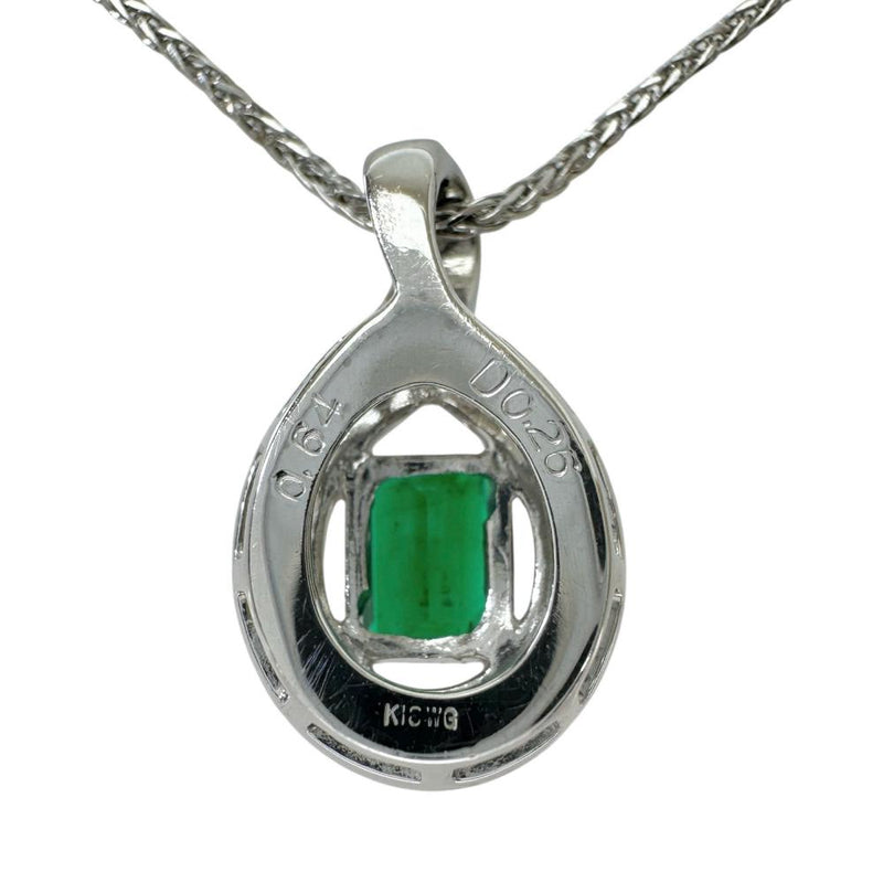 エメラルド 0.64ct ダイヤモンド 0.26ct ネックレス K18WGホワイトゴールド 18金 6.0g 40cm レディース
【中古】【真子質店】【NN】




【ITIx】