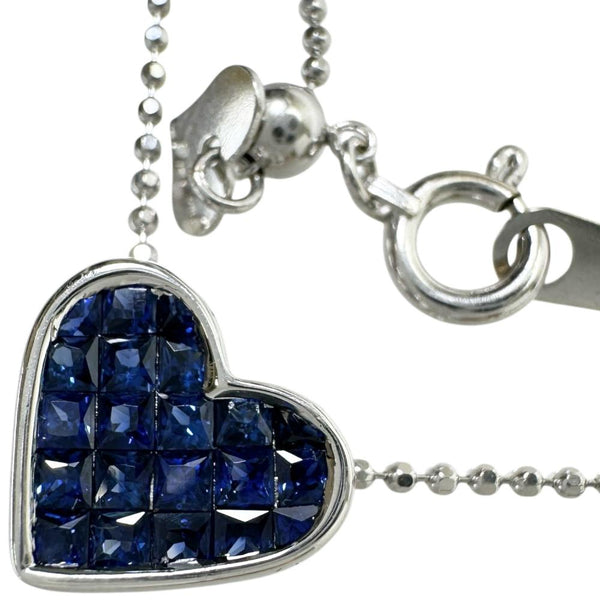 【Masumi Kasahara/笠原真寿美】 レエッセンシャル ハートモチーフ ミステリーセッティングサファイア ネックレス K18WGホワイトゴールド 18金 3.2g 46cm レディース
【中古】【真子質店】【NN】




【DYT】