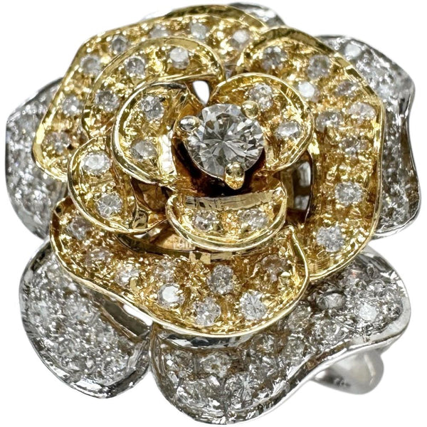 12.5号 フラワー/花デザイン ダイヤモンド 0.64ct リング・指輪 K18WGホワイトゴールド 18金/K18YGイエローゴールド 18金 9.1g レディース
【中古】【真子質店】【NN】




【IMaxS】