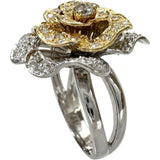 12.5号 フラワー/花デザイン ダイヤモンド 0.64ct リング・指輪 K18WGホワイトゴールド 18金/K18YGイエローゴールド 18金 9.1g レディース
【中古】【真子質店】【NN】




【IMaxS】