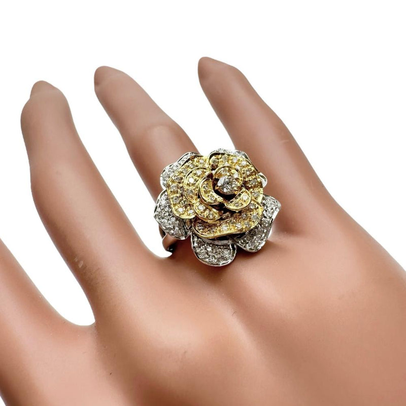 12.5号 フラワー/花デザイン ダイヤモンド 0.64ct リング・指輪 K18WGホワイトゴールド 18金/K18YGイエローゴールド 18金 9.1g レディース
【中古】【真子質店】【NN】




【IMaxS】