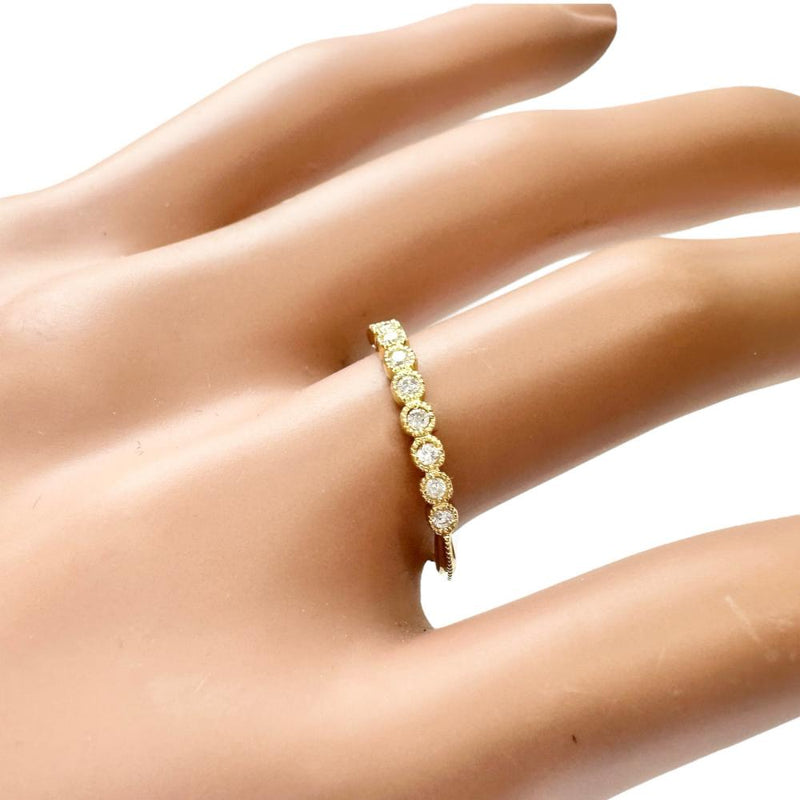 11号【agete/アガット】 ダイヤモンド 0.11ct リング・指輪 K18ゴールド 18金 1.5g レディース
【中古】【真子質店】【BL】




【TDT】