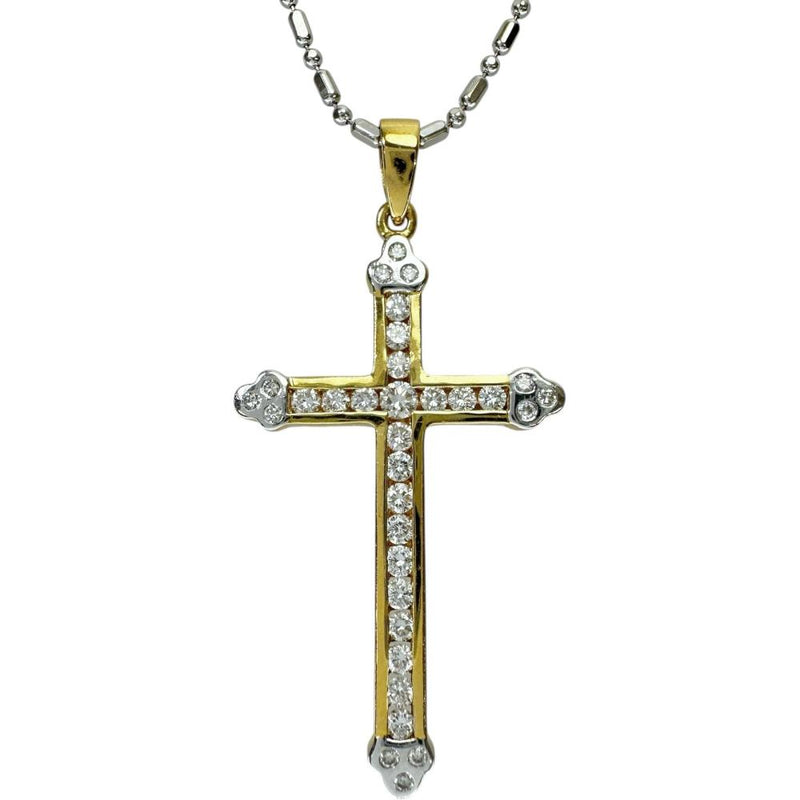 クロス/十字架 ダイヤモンド ネックレス K18WGホワイトゴールド 18金/K18YGイエローゴールド 18金 9.0g 59cm レディース
【中古】【真子質店】【NN】




【ITYMo】