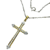クロス/十字架 ダイヤモンド ネックレス K18WGホワイトゴールド 18金/K18YGイエローゴールド 18金 9.0g 59cm レディース
【中古】【真子質店】【NN】




【ITYMo】