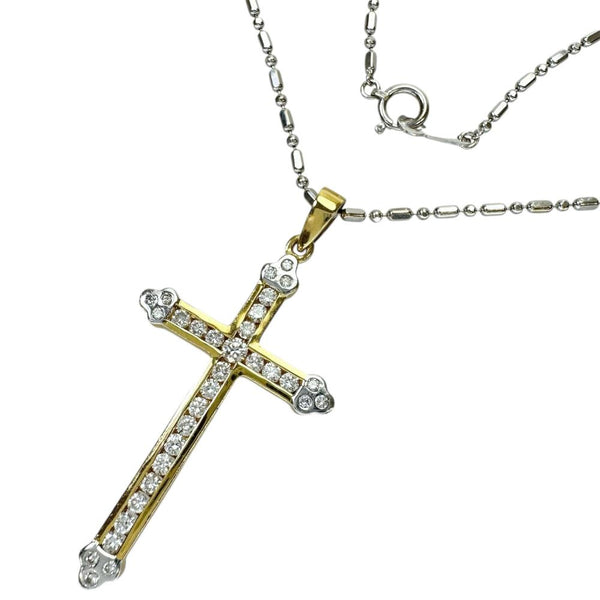 クロス/十字架 ダイヤモンド ネックレス K18WGホワイトゴールド 18金/K18YGイエローゴールド 18金 9.0g 59cm レディース
【中古】【真子質店】【NN】




【ITYMo】