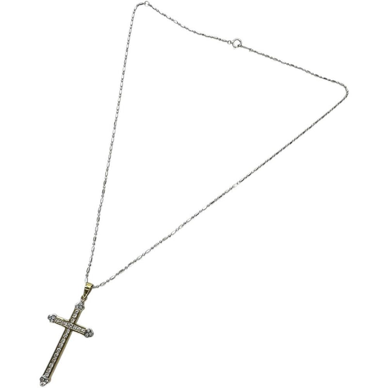 クロス/十字架 ダイヤモンド ネックレス K18WGホワイトゴールド 18金/K18YGイエローゴールド 18金 9.0g 59cm レディース
【中古】【真子質店】【NN】




【ITYMo】