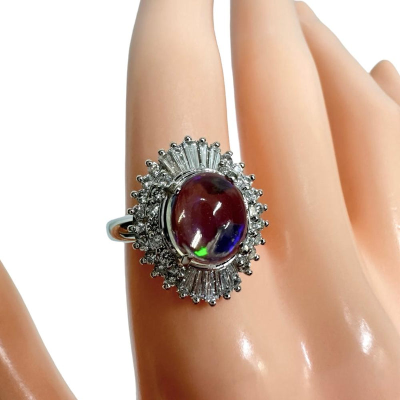 10号 ウォーターオパール 1.541ct ダイヤモンド 計0.74ct リング・指輪 Pt900プラチナ 7.0g レディース
【中古】【真子質店】【NN】




【YYx】