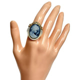 14号 カメオ シェル ダイヤモンド 計0.10ct リング・指輪 K18ゴールド 18金 9.7g レディース
【中古】【真子質店】【NN】




【SSx】