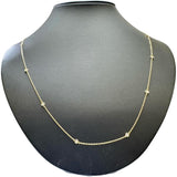 ステーション ダイヤモンド8P ネックレス K18ゴールド 18金 4.3g 60cm レディース
【中古】【真子質店】【NN】




【YDS】