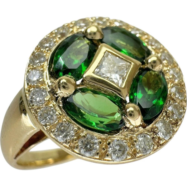 11号 グリーングロッシュラーガーネット 0.89ct ダイヤモンド 0.34ct リング・指輪 K18ゴールド 18金 6.5g レディース
【中古】【真子質店】【NN】




【SIMa】