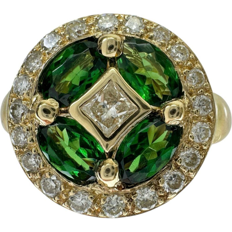 11号 グリーングロッシュラーガーネット 0.89ct ダイヤモンド 0.34ct リング・指輪 K18ゴールド 18金 6.5g レディース
【中古】【真子質店】【NN】




【SIMa】