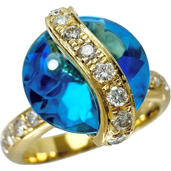 13号 ブルートパーズ 6.02ct ダイヤモンド 0.47ct リング・指輪 K18ゴールド 18金 7.4g レディース
【中古】【真子質店】【NN】




【MiSI】