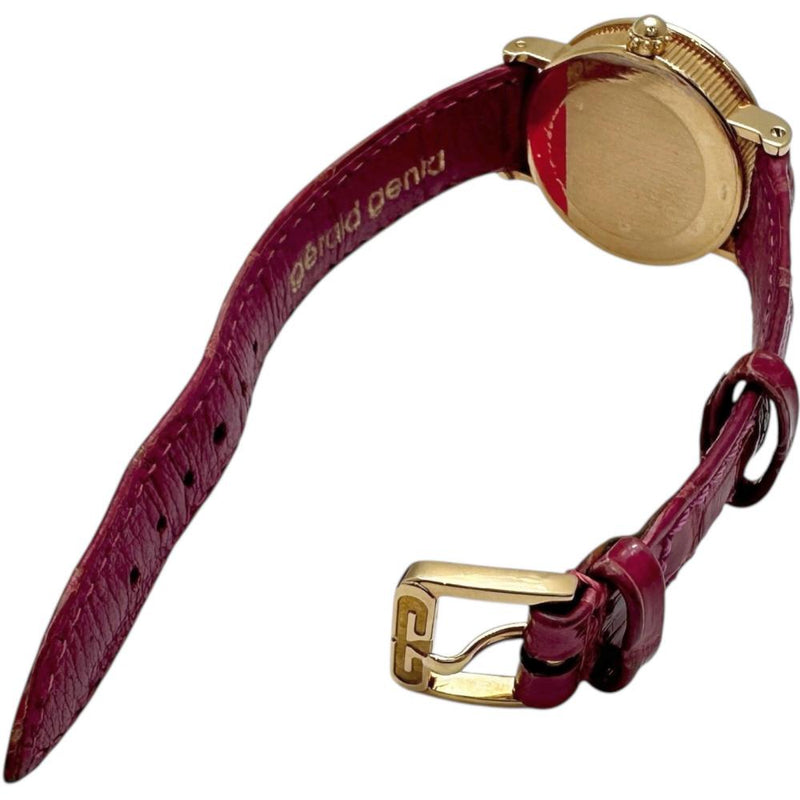 【Gerald Genta/ジェラルドジェンタ】 G.3622.7 レトロファンタジー ジャンピングアワー ダイヤ巻 ディズニー ミニー 腕時計 K18YGイエローゴールド/レザー/ホワイトシェル クオーツ ホワイトシェル文字盤/ピンクレザーベルト レディース
【中古】【真子質店】【BL】




【Kxxx】