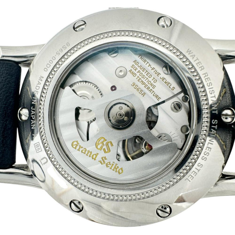 【SEIKO/セイコー】 グランドセイコー SBGR261(9S65-00D0) 裏スケルトン 腕時計 ステンレススチール/レザー 自動巻き/オートマ アイボリー文字盤/ダークネイビーレザー（他社製） メンズ
【中古】【真子質店】【GD】




【TKxx】