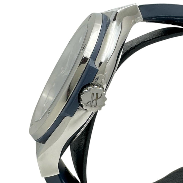 【HUBLOT/ウブロ】 クラシックフュージョン 511.NX.7170.LR 保証書/ギャラ/箱付き　裏スケルトン 腕時計 ステンレススチール/レザー 自動巻き/オートマ ブルー文字盤/ブルーレザー,ラバーベルト メンズ
【中古】【真子質店】【BL】




【DKxx】