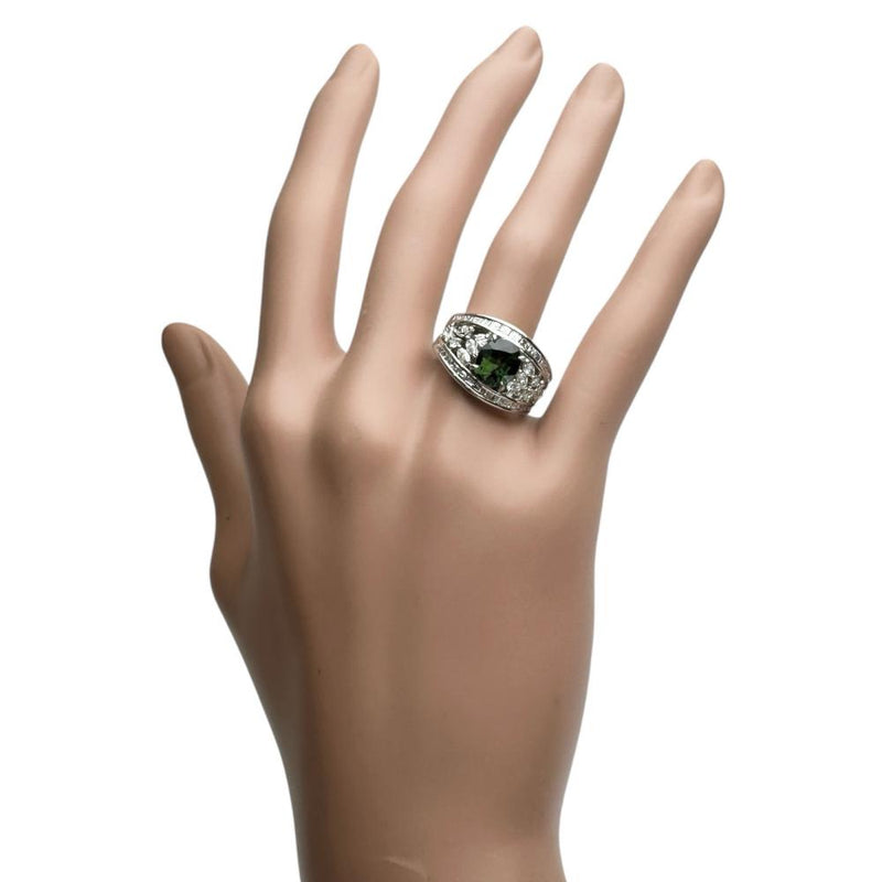 14号 グリーンサファイア(拡散処理なし) 2.49ct ダイヤモンド 1.35ct リング・指輪 Pt900プラチナ 14.7g レディース
【中古】【真子質店】【NN】




【IMaxS】