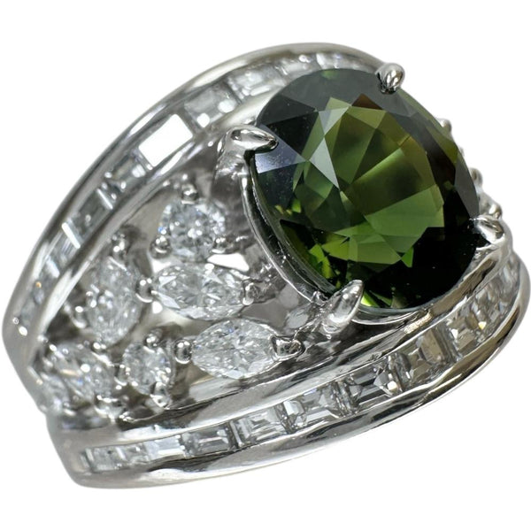 14号 グリーンサファイア(拡散処理なし) 2.49ct ダイヤモンド 1.35ct リング・指輪 Pt900プラチナ 14.7g レディース
【中古】【真子質店】【NN】




【IMaxS】