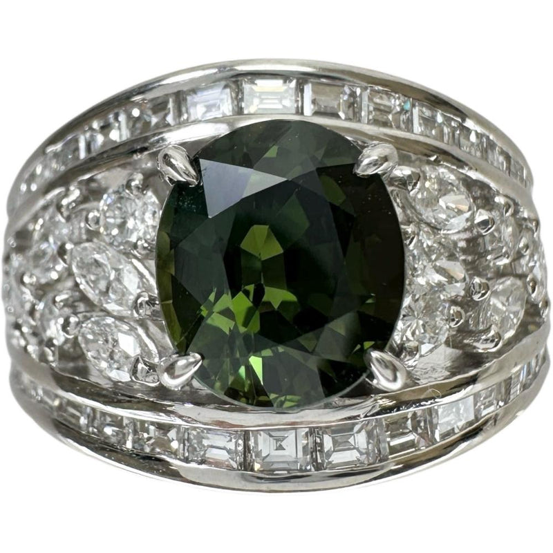 14号 グリーンサファイア(拡散処理なし) 2.49ct ダイヤモンド 1.35ct リング・指輪 Pt900プラチナ 14.7g レディース
【中古】【真子質店】【NN】




【IMaxS】