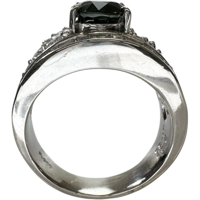 14号 グリーンサファイア(拡散処理なし) 2.49ct ダイヤモンド 1.35ct リング・指輪 Pt900プラチナ 14.7g レディース
【中古】【真子質店】【NN】




【IMaxS】