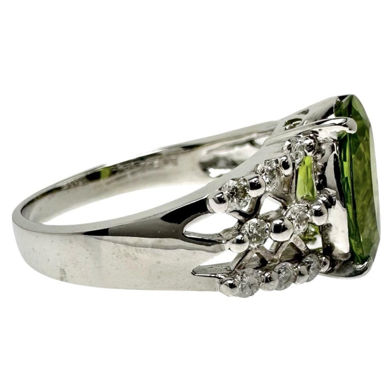 19号 ペリドット 4.16ct ダイヤモンド 計0.42ct リング・指輪 K18WGホワイトゴールド 18金 7.3g レディース
【中古】【真子質店】【NN】




【IxTMa】