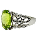 19号 ペリドット 4.16ct ダイヤモンド 計0.42ct リング・指輪 K18WGホワイトゴールド 18金 7.3g レディース
【中古】【真子質店】【NN】




【IxTMa】