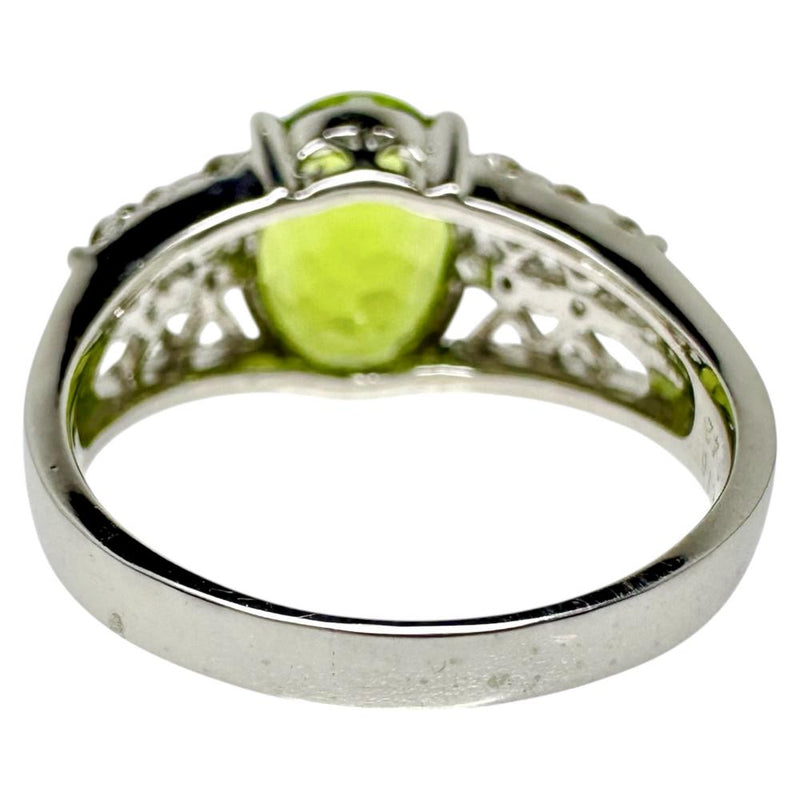 19号 ペリドット 4.16ct ダイヤモンド 計0.42ct リング・指輪 K18WGホワイトゴールド 18金 7.3g レディース
【中古】【真子質店】【NN】




【IxTMa】