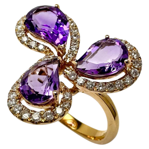 12号 アメジスト 計3.26ct ダイヤモンド 計0.55ct リング・指輪 K18ゴールド 18金 6.8g レディース
【中古】【真子質店】【NN】




【SSx】