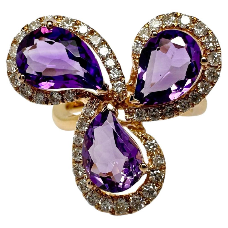 12号 アメジスト 計3.26ct ダイヤモンド 計0.55ct リング・指輪 K18ゴールド 18金 6.8g レディース
【中古】【真子質店】【NN】




【SSx】