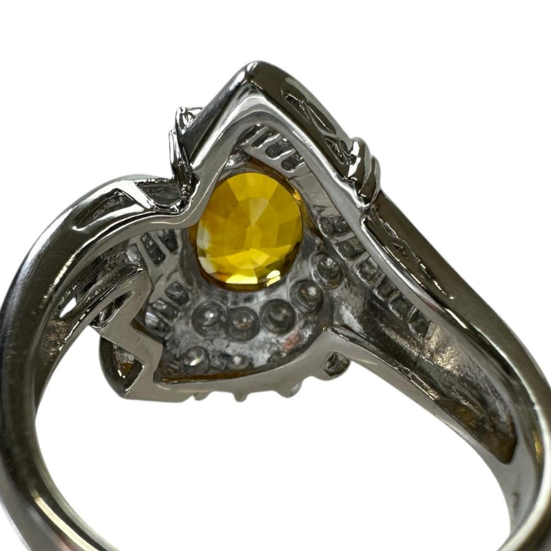 12号 ゴールデンサファイア（拡散処理なし） 2.29ct ダイヤモンド 0.50ct リング・指輪 Pt900プラチナ 9.5g レディース
【中古】【真子質店】【NN】




【IDMax】
