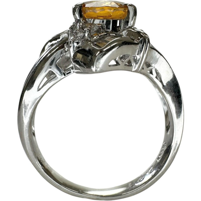 12号 ゴールデンサファイア（拡散処理なし） 2.29ct ダイヤモンド 0.50ct リング・指輪 Pt900プラチナ 9.5g レディース
【中古】【真子質店】【NN】




【IDMax】