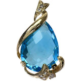 ブルートパーズ 18.31ct ダイヤモンド 0.14ct ペンダントトップ K18ゴールド 18金 9.3g レディース
【中古】【真子質店】【NN】




【KST】