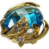 ブルートパーズ 18.31ct ダイヤモンド 0.14ct ペンダントトップ K18ゴールド 18金 9.3g レディース
【中古】【真子質店】【NN】




【KST】