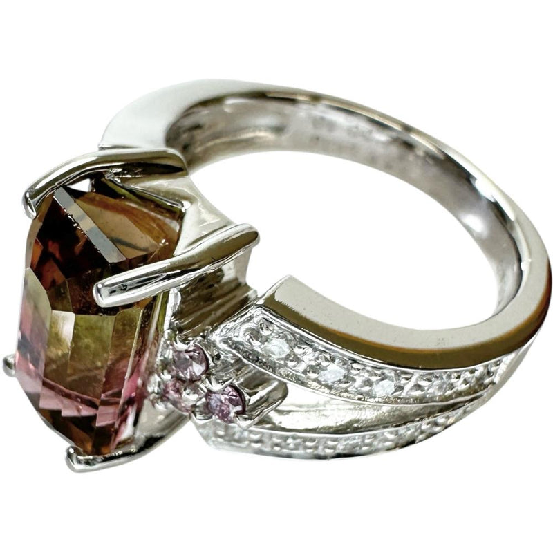 11号 バイカラートルマリン 3.48ct ダイヤモンド 0.18ct ピンクダイヤモンド 0.10ct リング・指輪 K18WGホワイトゴールド 18金 8.3g レディース
【中古】【真子質店】【NN】




【ITIx】