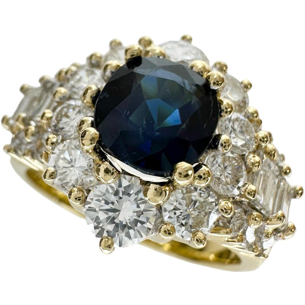 12号 ビルマ産非加熱サファイア 1.72ct ダイヤモンド 2.03ct リング・指輪 K18ゴールド 18金 8.9g レディース
【中古】【真子質店】【NN】




【MaMiMox】