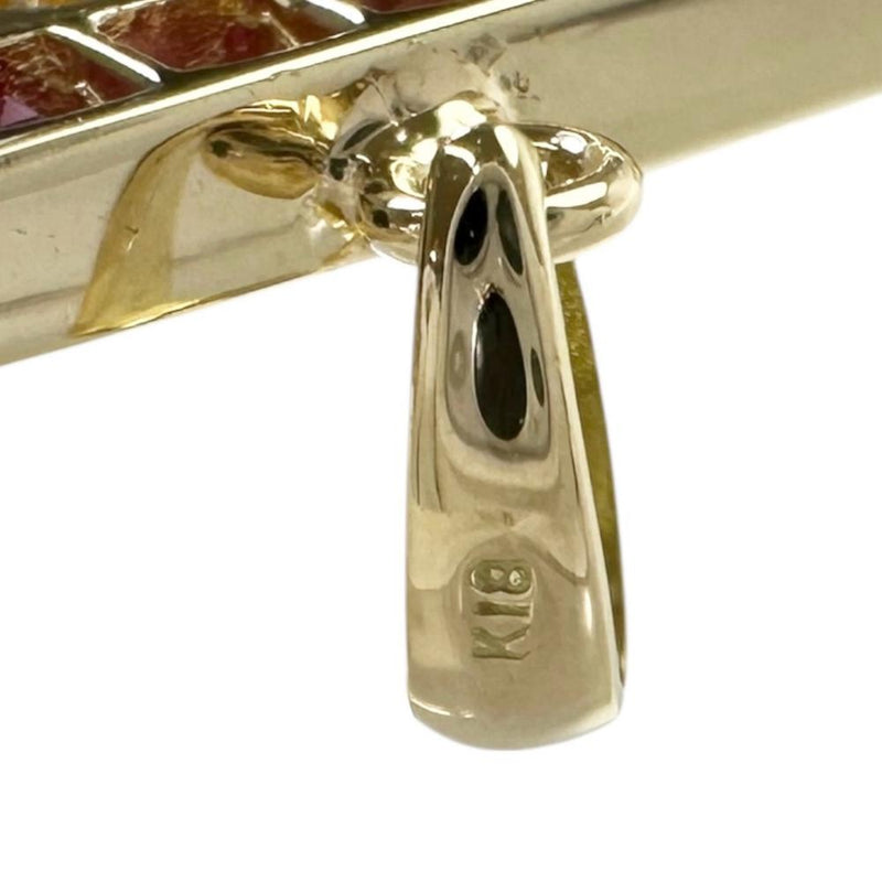 スクエア型 中央ルビー 1.35ct その他ルビー 0.60ct ダイヤモンド 0.97ct ペンダントトップ K18ゴールド 18金 7.6g レディース
【中古】【真子質店】【NN】




【ITIx】