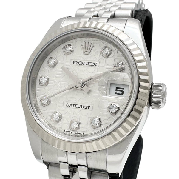 【ROLEX/ロレックス】 デイトジャスト 179173G 箱有 腕時計 ステンレススチール/WG 自動巻き/オートマ V番(2009年) シルバーコンピューター文字盤/シルバーベルト レディース
【中古】【真子質店】【BL】




【YMixx】
【ex】