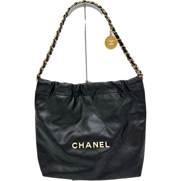 【CHANEL/シャネル】 CHANEL22 スモール チェーンワンショルダー AS3260 シリアルプレート有 ショルダーバッグ レザー ブラック レディース【中古】【真子質店】【BL】




【YKTI】