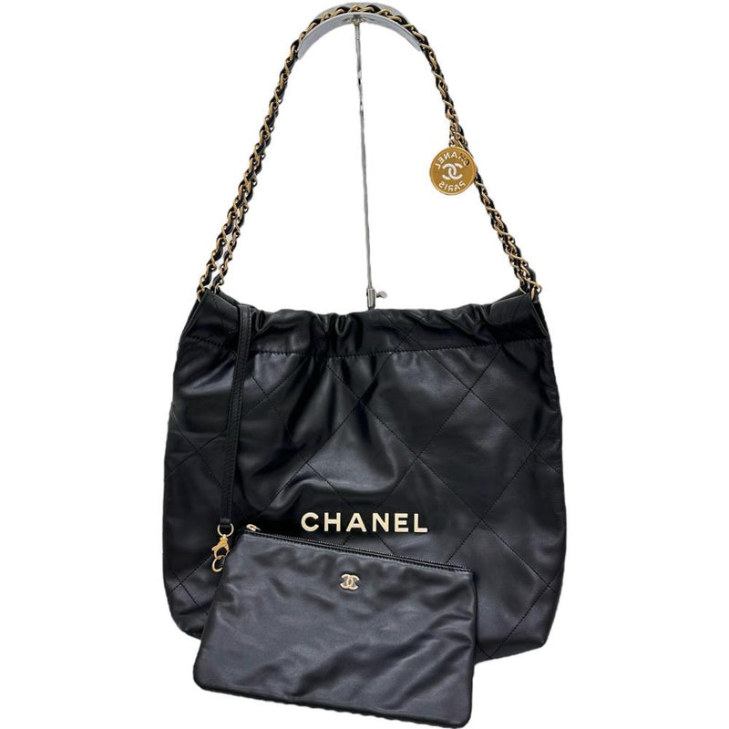 【CHANEL/シャネル】 CHANEL22 スモール チェーンワンショルダー AS3260 シリアルプレート有 ショルダーバッグ レザー ブラック レディース【中古】【真子質店】【BL】




【YKTI】