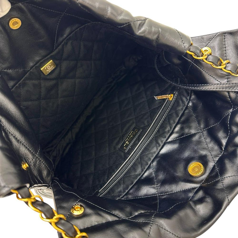 【CHANEL/シャネル】 CHANEL22 スモール チェーンワンショルダー AS3260 シリアルプレート有 ショルダーバッグ レザー ブラック レディース【中古】【真子質店】【BL】




【YKTI】