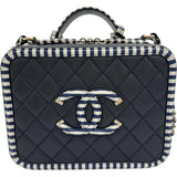 【CHANEL/シャネル】 CCフィリグリー カード/シール有 チェーンショルダー バニティ ハンドバッグ キャビアスキン ネイビー/ホワイト レディース【中古】【真子質店】【BL】




【MaMoxx】