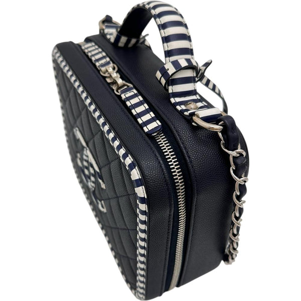 【CHANEL/シャネル】 CCフィリグリー カード/シール有 チェーンショルダー バニティ ハンドバッグ キャビアスキン ネイビー/ホワイト レディース【中古】【真子質店】【BL】




【MaMoxx】