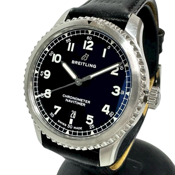【BREITLING/ブライトリング】 ナビタイマー A17314 保証書/ギャラ/箱付き 腕時計 ステンレススチール/レザー 自動巻き/オートマ 黒文字盤/黒革ベルト(社外) メンズ
【中古】【真子質店】【GD】




【TDxx】