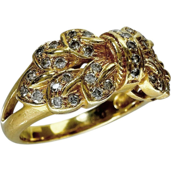 12号 リボン風 ダイヤモンド 0.42ct リング・指輪 K18ゴールド 18金 7.5g レディース
【中古】【真子質店】【NN】




【SDx】