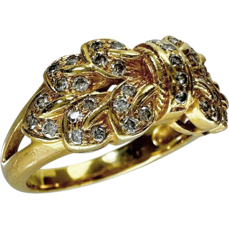 12号 リボン風 ダイヤモンド 0.42ct リング・指輪 K18ゴールド 18金 7.5g レディース
【中古】【真子質店】【NN】




【SDx】