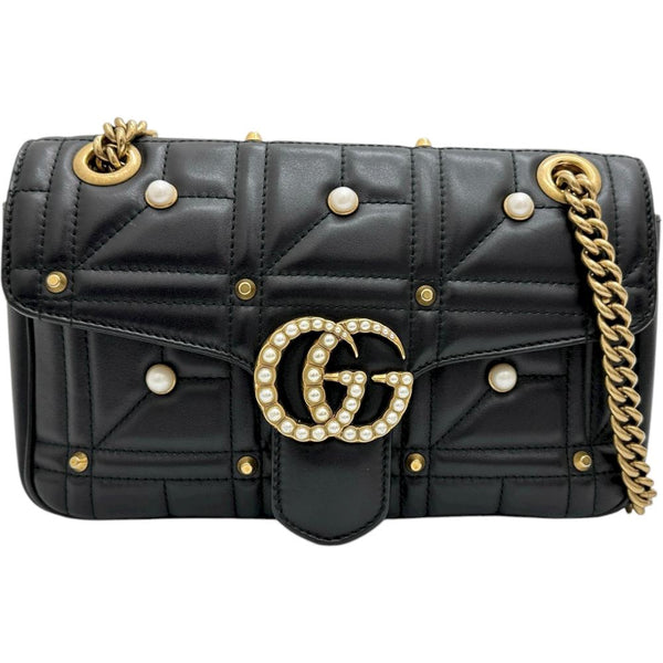 【GUCCI/グッチ】 キルティング スタッズ GGマーモント 443497 ショルダーバッグ レザー ブラック レディース【中古】【真子質店】【BL】




【YMox】