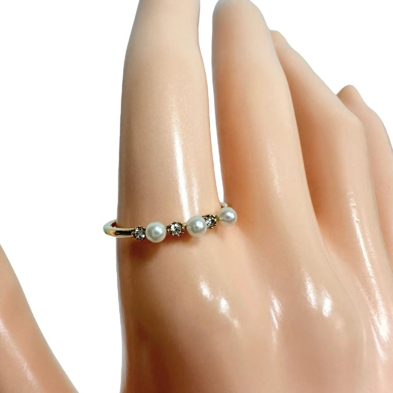 12号 ベビーパール2.5ｍｍ ダイヤモンド 計0.04ct リング・指輪 K18ゴールド 18金 1.2g レディース
【中古】【真子質店】【NN】




【IIx】