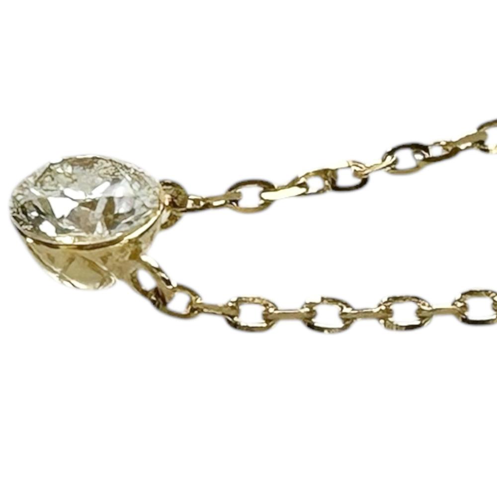 agete/アガット】 シークレットセッティング ダイヤモンド 0.1ct