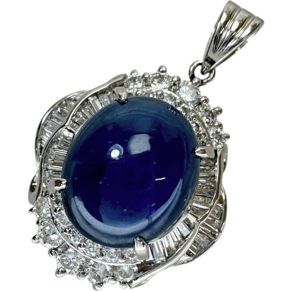 カボションカットサファイア 5.21ct ダイヤモンド 0.74ct ペンダントトップ Pt900プラチナ 7.9g レディース
【中古】【真子質店】【NN】




【KKx】