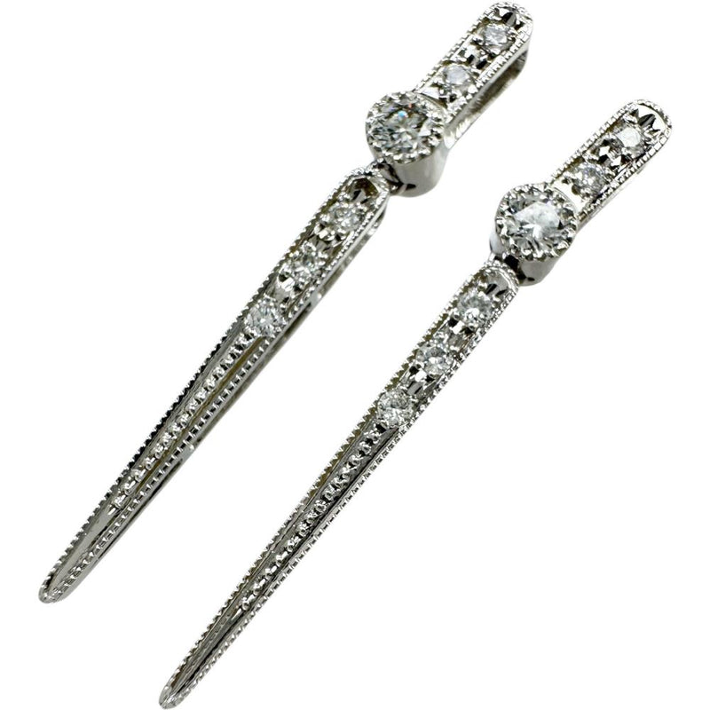 水野薫子 ダイヤモンド 0.11×2ct ピアス K18WGホワイトゴールド 18金 2.7g レディース
【中古】【真子質店】【NN】




【DxK】